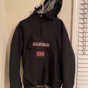 Napapijri Geographic Men’s Large Fleece Lined Coat